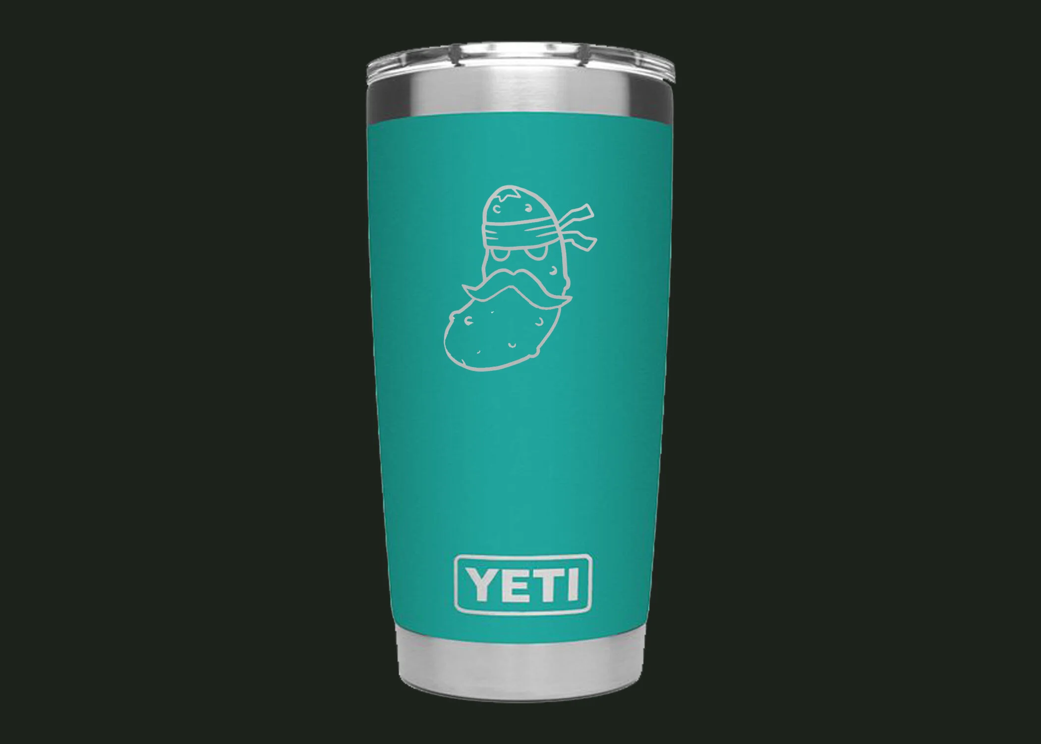 Aqua yeti tumbler 2025